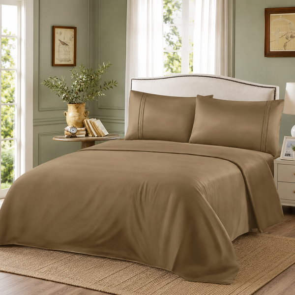 ZARA HOME – Σετ Σεντονιών 300TC – Ροζ
