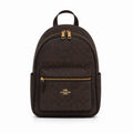 Coach Signature Canvas Backpack brown
