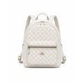 Coach Signature Canvas Backpack white