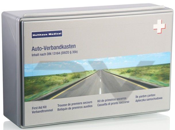 Holthaus Medical Klassik — Φαρμακείο Πρώτων Βοηθειών Αυτοκινήτου DIN 13164:2022 — 2