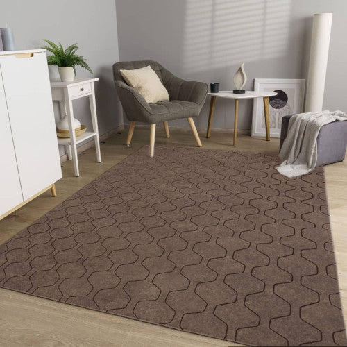 1 + 1 ΔΩΡΟ Μοκέτες Kadena All Season Σοκολατί 200x300cm KDNA-3-NESCAFE