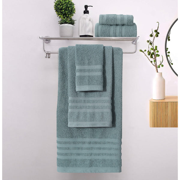 Πετσέτες Μπάνιου (Σετ 3τμχ) 100% Βαμβάκι Blanca Green 500gsm