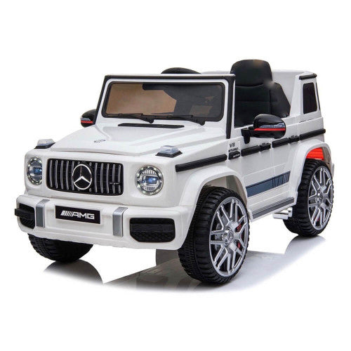 Παιδικό Αυτοκινητάκι Ηλεκτροκίνητο Licensed Mercedes-Benz G63 AMG Λευκό 12V
