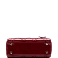 Dior Lady Dior Mini Cherry Red Quilted