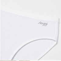 Sloggi Σετ 4 Σλιπ Comfort — Λευκό & Μαύρο whiteDetail